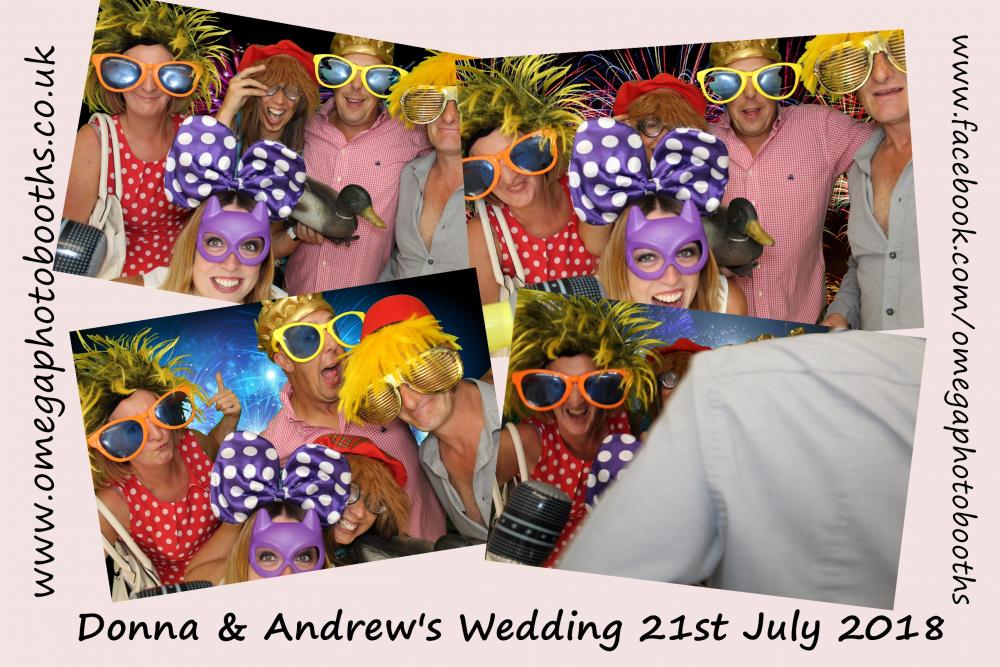 Donna & Andrew's Wedding | View more photos from the event at gallery.omegaphotobooths.co.uk/u/Omega-Photobooths/Donna-Andrews-Wedding